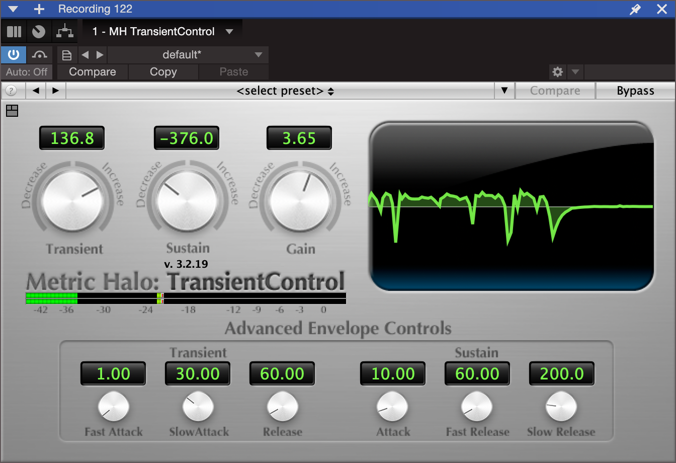 Metric Halo MH TransientControl